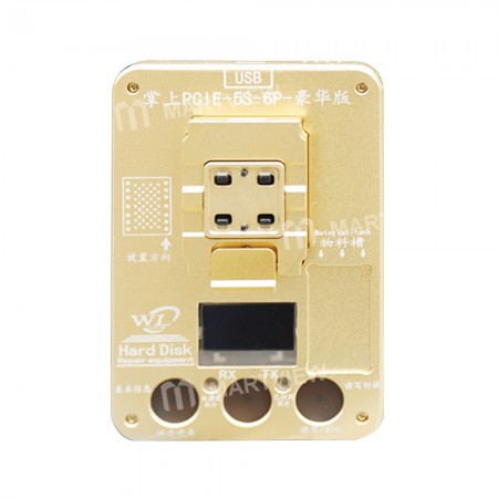 WL MINI Size 64 Bit IC Chip Programmer Tool Repair Mainboard Nand Flash HDD SN For iPhone 5S / 6 / 6