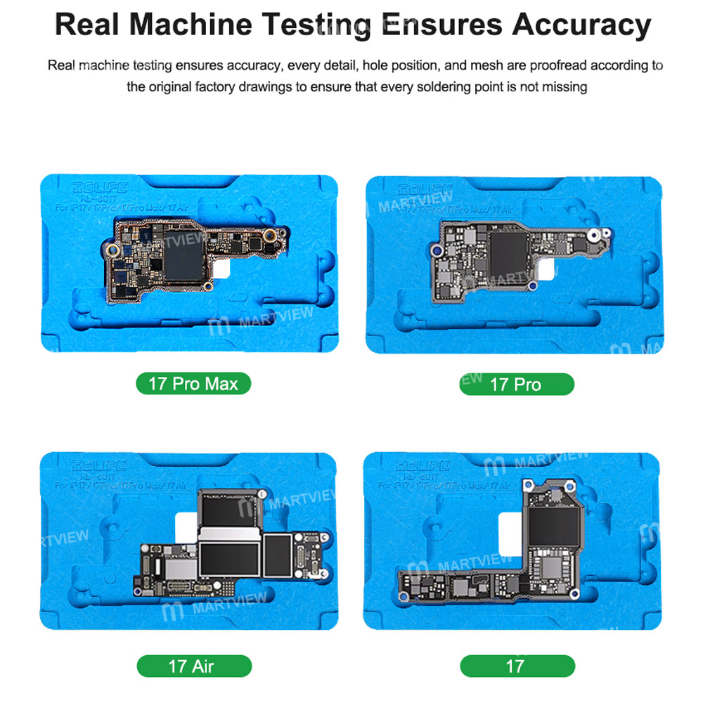 relife rl-601t-31-in-1-middle-layer-tin-planting-bga-reballing-platform-set-for-iphone-x-to-17pro-ma