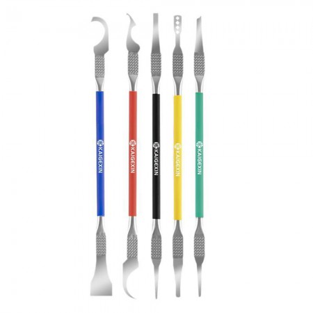 KGX-505 5-in-1 High-Quality Motherboard BGA Chip CPU Degumming Tool Pry Knife Set
