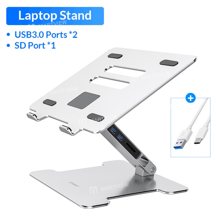 Orico Adjustable Foldable Laptop Mobile Phone Holder