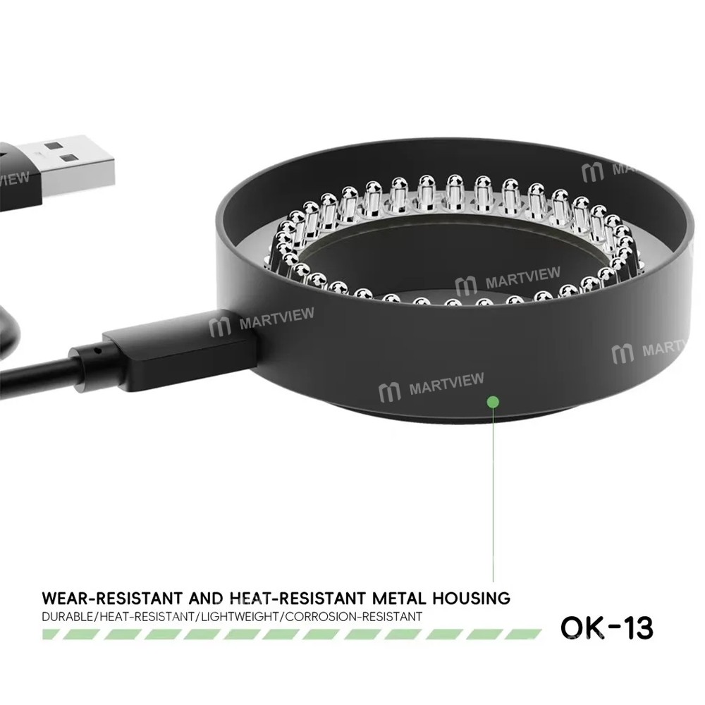 kslid ok-13-adjustable-35-led-ring-light-for-binocular-trinocular-stereo-microscope-4