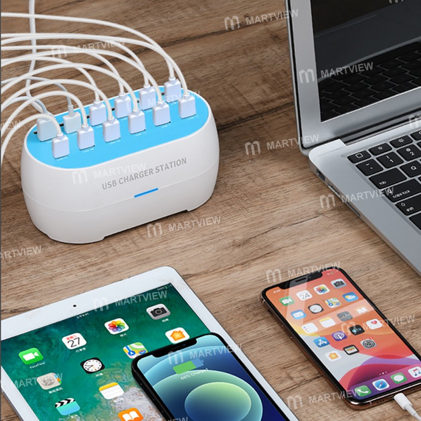 WLX-830 160W 30-Port Smart Charging Recognition USB Fast Charging Station
