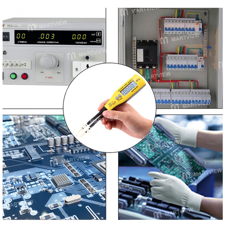 HoldPeak HP-990C High Precision Digital SMD Tester for Capacitance / Resistance / Diode / Battery Te