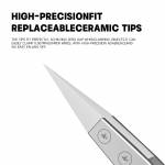 luowei lw-50-lw-60-insulation-nonmagnetic-ceramic-head-stainless-steel-tweezers-3