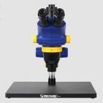 Mechanic MC65T-B3 Industrial Trinocular Stereo Microscope for PCB Repair with Large Base