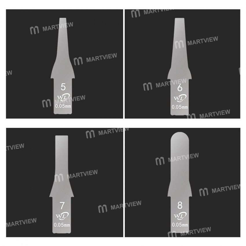 WL 0.05MM 15 in 1 iPhone Mainboard BGA A10 CPU Chip Repair Remove Tool Scraping Knife High Precision