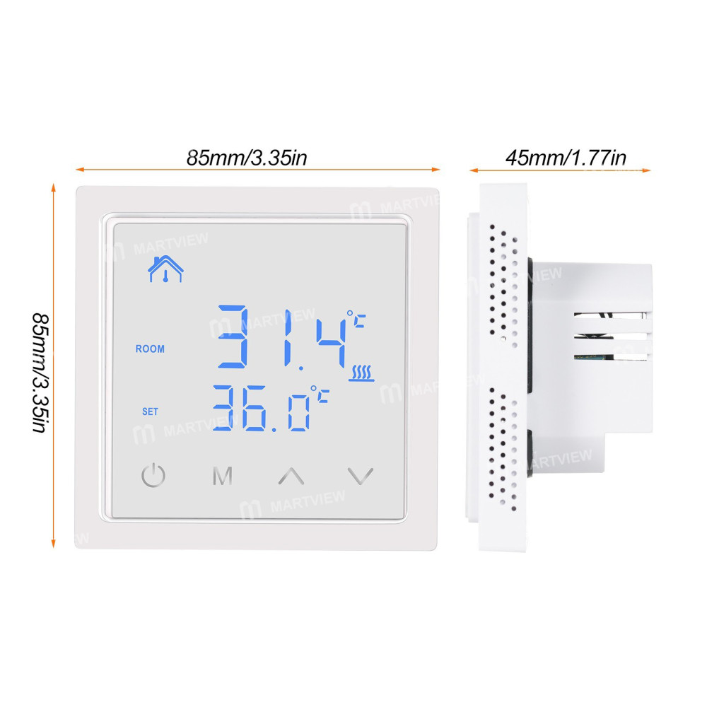 smart thermostat-16a-floor-heating-temperature-controller-with-led-touch-screen-85-265v-electric-hea