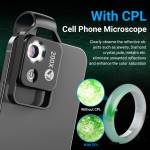 200X Mini Universal Optical Zoom Mobile Magnifier for Mobile Phone Camera