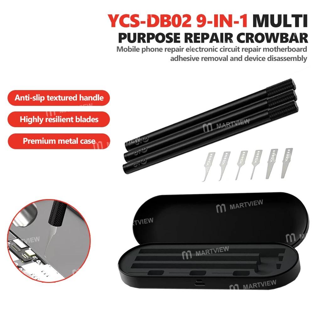 ycs db-02-multi-function-spudger-set-for-hard-drive-ic-cpu-removal-and-adhesive-stripping-2