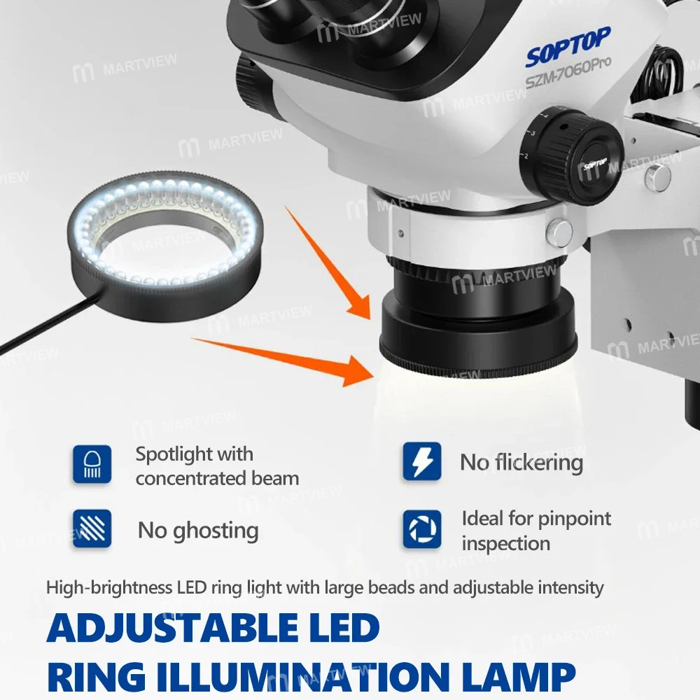 soptop szm-7060pro-7-60x-continuous-zoom-trinocular-stereo-microscope-with-big-base-14