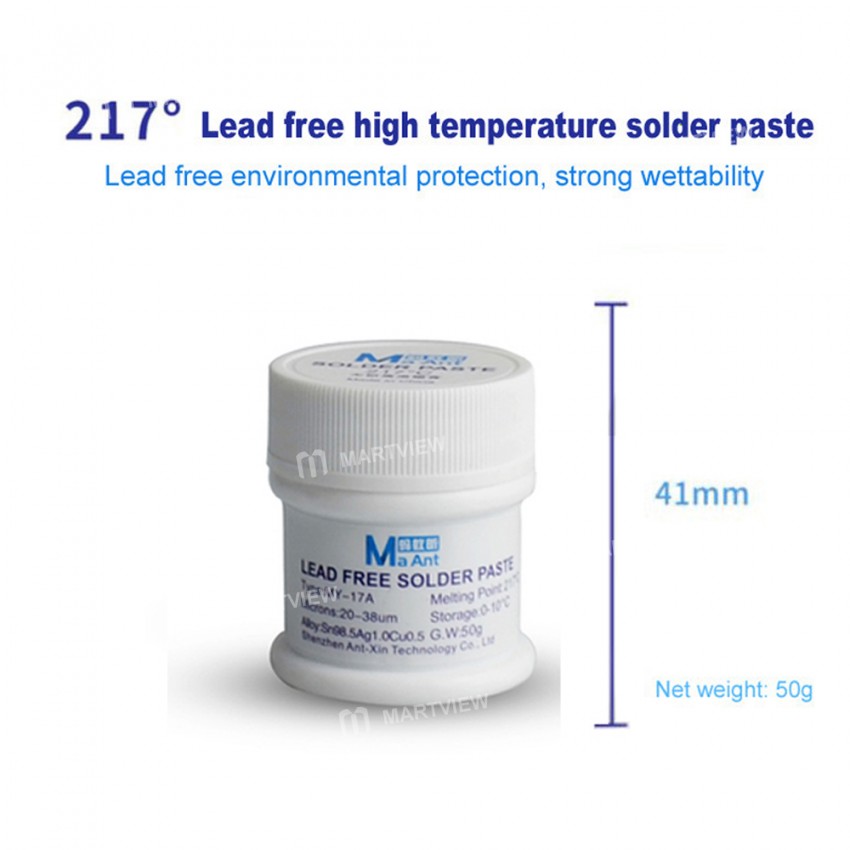 maant 50g-no-cleaning-lead-free-silver-containing-solder-paste-for-pcb-motherboard-repair-5