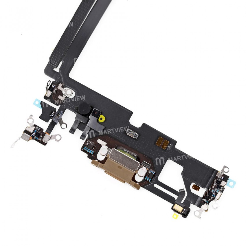 Replacement usb charging flex cable for iPhone 12 pro max gold