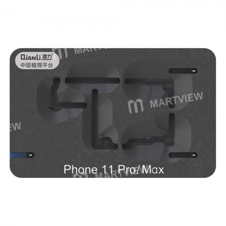 QianLi Middle Frame Reballing Platform BGA Reballing Fixture for iPhone 11 Pro / 11 Pro Max