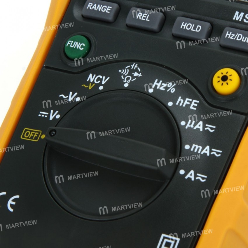 HYELEC MS88 Multifunction Digital Multimeter / Auto and Manual Range / Frequency / Relative