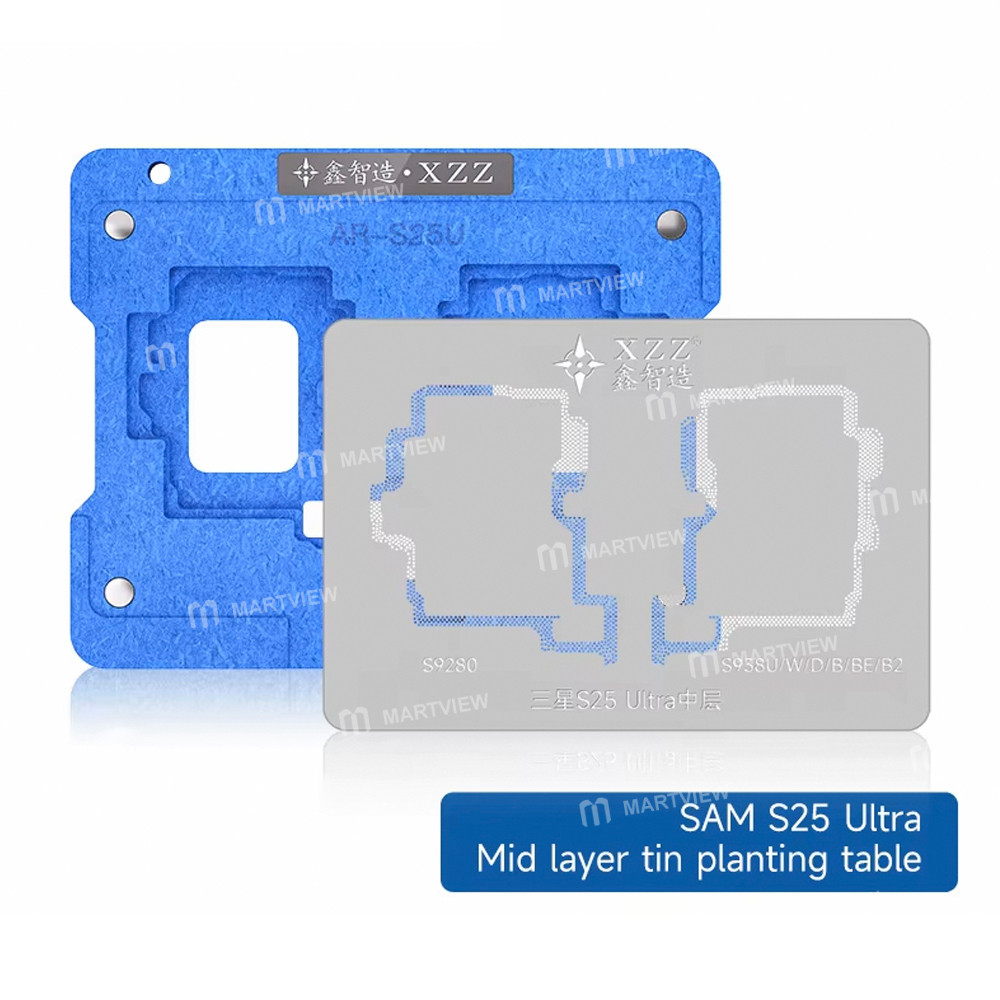 xzz ar-series-sam-motherboard-middle-layer-planting-tin-platform-for-samsung-galaxy-s25-ultra-1