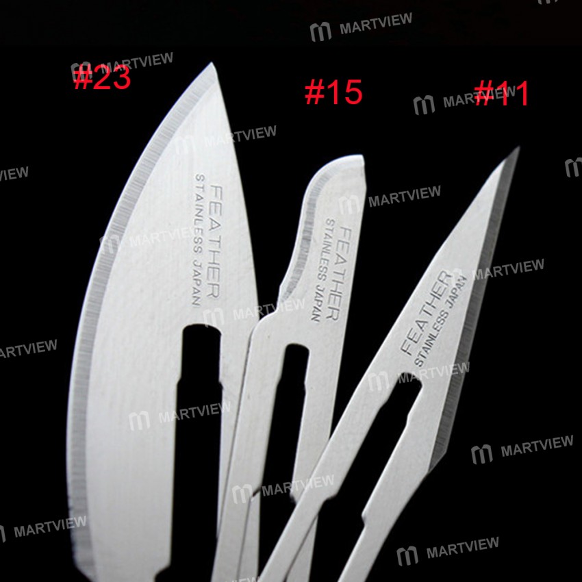 Super-Hard Stainless Steel Surgical Blades Cutter Knife