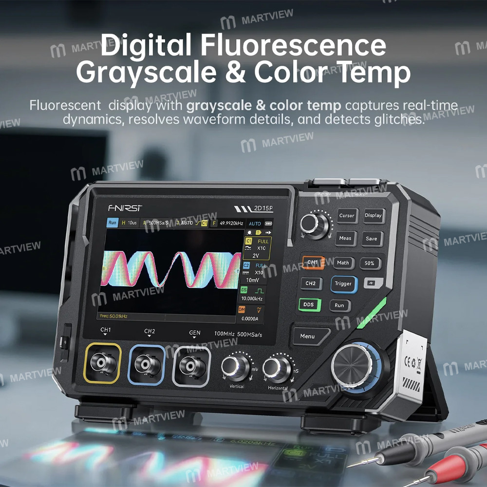 fnirsi 2d15p-3-in-1-benchtop-2ch-100mhz-phosphor-oscilloscope-multimeter-7