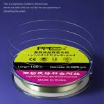 PPD High Toughness Nano Special Diamond Wire for Phone LCD / OLED Screen Cutting Separation