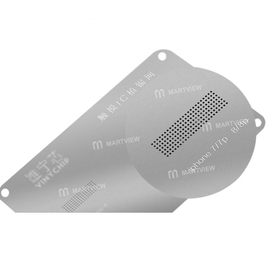 Touch IC BGA Reballing Stencil Net for iPhone X / 8 Plus / 8 / 7 Plus / 7