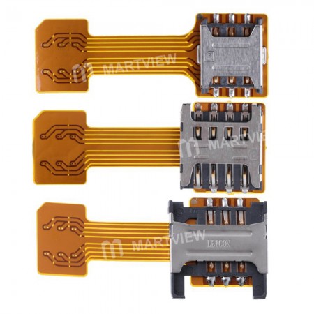 SIM Card Extension Adapter for Xiaomi/Samsung/Huawei Dual SIM Mobile Phone