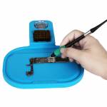 Sugon 213 Insulation Heat-Resistant Silicone Mat with Cleaning Copper Brush