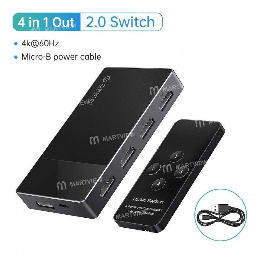 orico hd-series-hdmi-compatible-20-switch-converter-for-tv-ps5-xbox-pc-with-ir-remote-control-3