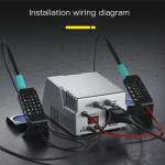 i2C 1SCN 160W Intelligent Double Station Welding Station With C210 / C245 Handle
