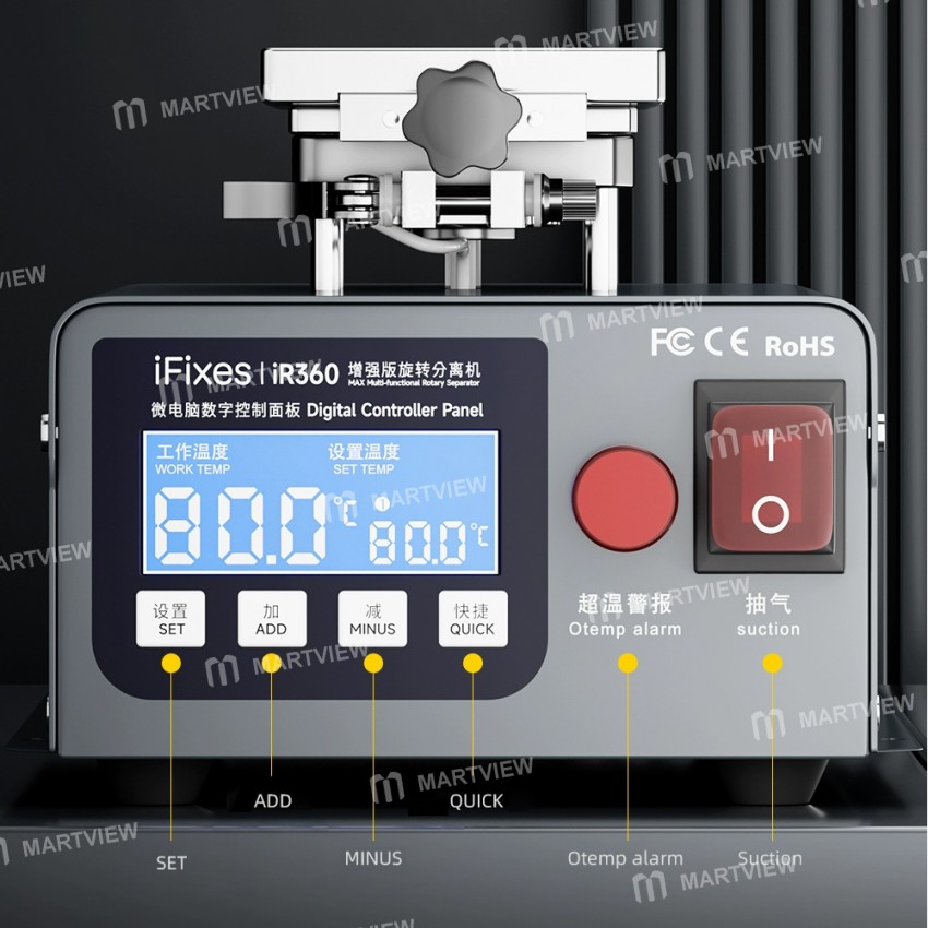 ifixes ir360-max-8-inch-lcd-screen-multi-functional-360-rotary-heating-separator-machine-10