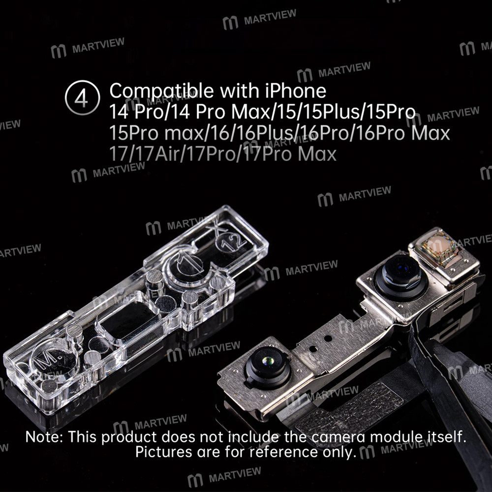 ycs my-iphone-front-camera-lens-dot-matrix-protector-cover-for-iphone-x-to-17pro-max-7