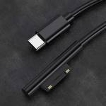 1.5M 15V/3A Magnetic Attraction Type-C Fast Charging Cable for Microsoft Surface Pro 3/4/5/6