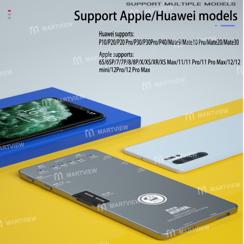 Mechanic Alpha LCD Screen Display Touch 3D Original Color Restoration Tool for iPhone Huawei