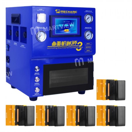 Mechanic Intelligent Double Pressure Curved Screen Laminating Machine Suitable For Samsung Huawei VIVO OPPO Screen Repair
