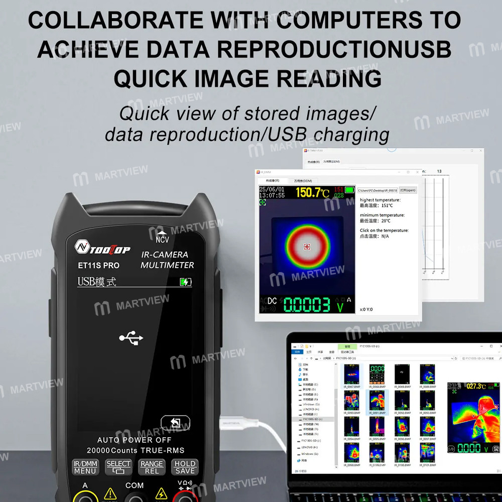 tooltop et11s-pro-handheld-2-in-1-thermal-imaging-digital-multimeter-support-dual-mode-fusion-17