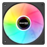 great wall-archimedes-x120-rgb-fixed-color-edition-4-pin-12cm-minimalist-non-illuminated-cooling-fan