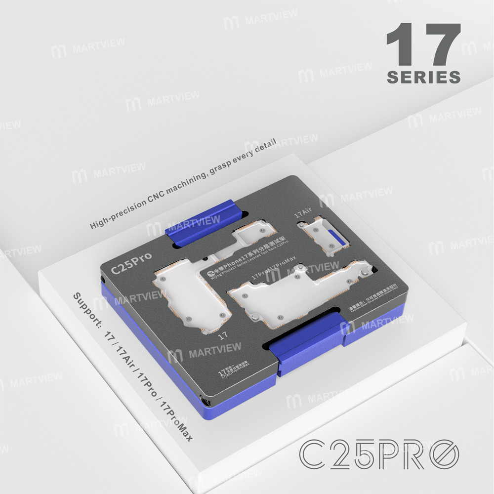 mijing c25pro-motherboard-layered-testing-fixture-for-iphone-17-17air-17-pro-17pro-max-5