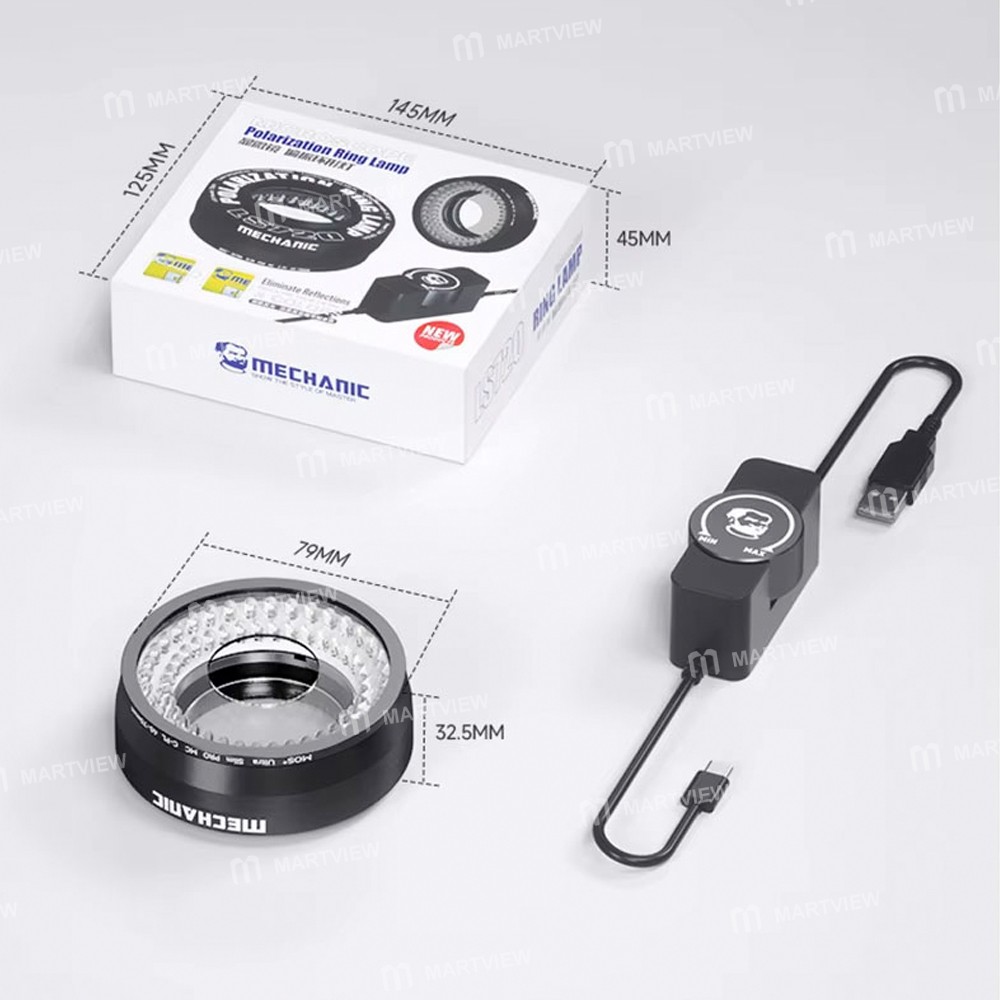 mechanic ls720-ultra-high-lumen-adjustable-microscope-polarization-ring-lamp-for-remover-glare-3