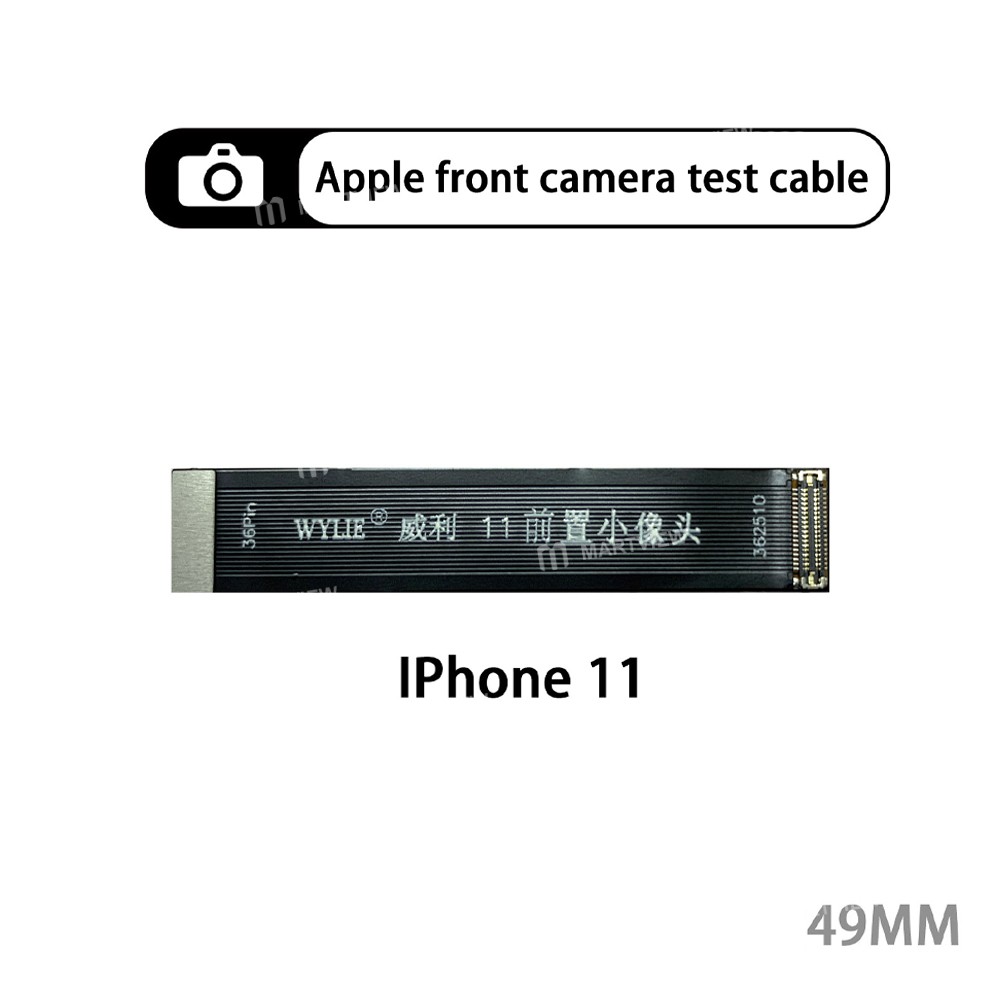 wylie front-camera-extension-test-flex-cable-for-iphone-x-to-16pro-max-2