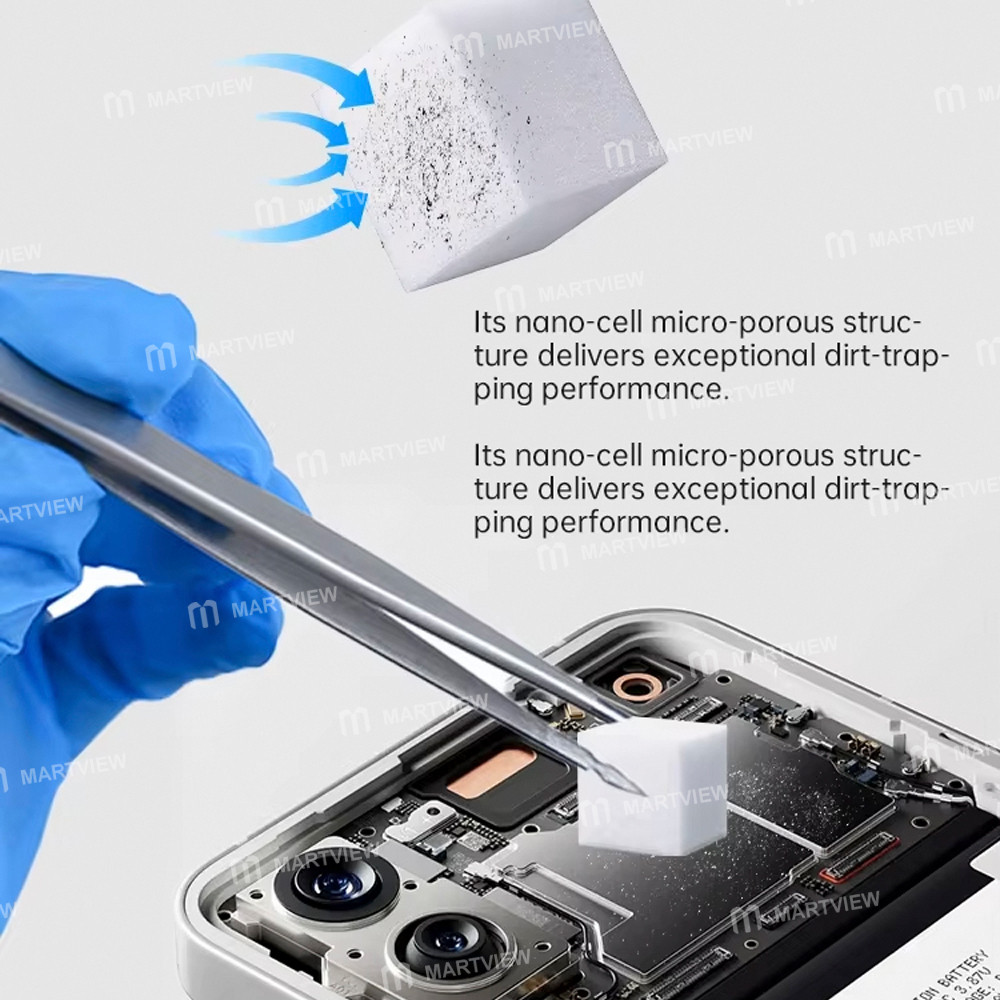 jcid hm-5-lint-free-nano-cleaning-sponge-for-screen-camera-pcb-soldering-cleaning--500pcs-4