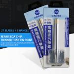 Sunshine SS-101A BGA IC Chip CPU Glue Remove Repair with 27 Blades
