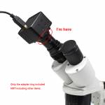 Microscope C to CS C-mount Thread Converter Adapter Ring for USB Camera with Lens