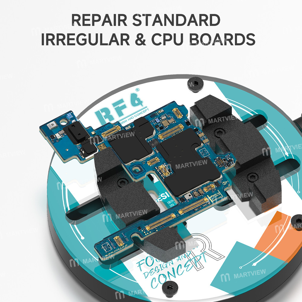 rf4 rf-ft12-single-knob-single-axis-ring-shaped-tempered-glass-motherboard-repair-fixture-8