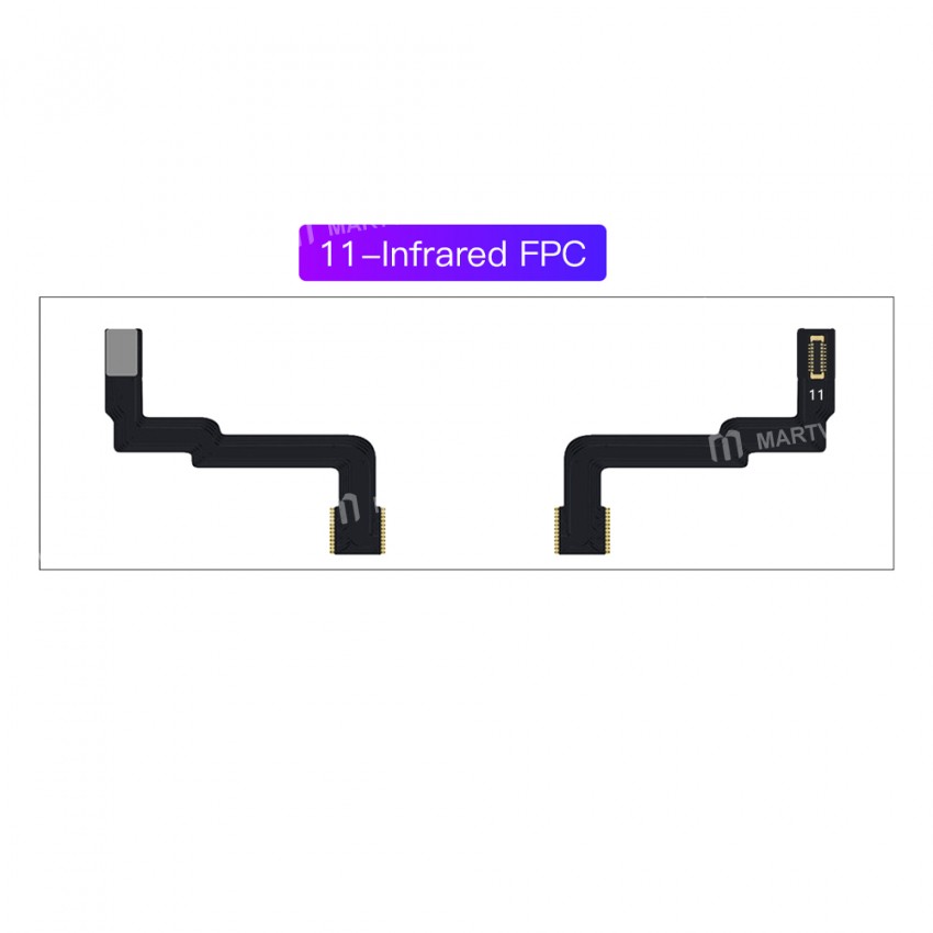 i2c face-id-infrared-fpc-cable-for-iphone-x-to-11pro-max-repair-of-face-id-after-fracture-and-damage