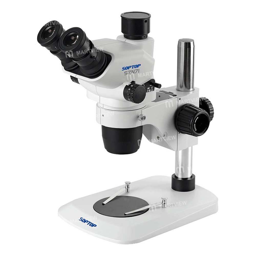 Soptop SZN71 6.7-45X Continuous Zoom Trinocular Stereo Microscope for BGA Repair