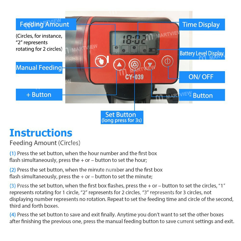 digital aquarium-automatic-fish-feeder-10