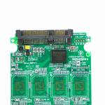 10 Ports Micro SD TF Memory Card to SATA SSD Adapter SATA Converter