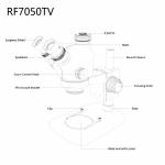 RF4 High-definition Binocular Stereo Continuous Zoom Industrial Microscope for PCB Repair