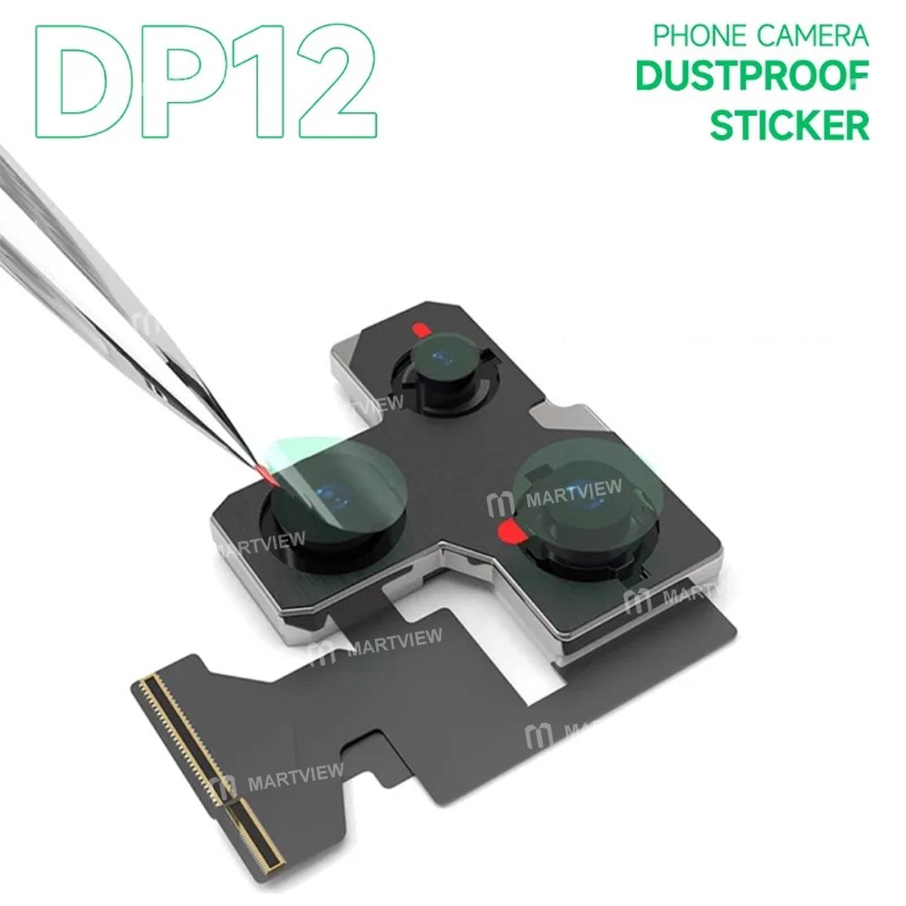 mechanic dp12-7mm-12mm-phone-camera-all-round-green-dust-proof-protective-sticker-3