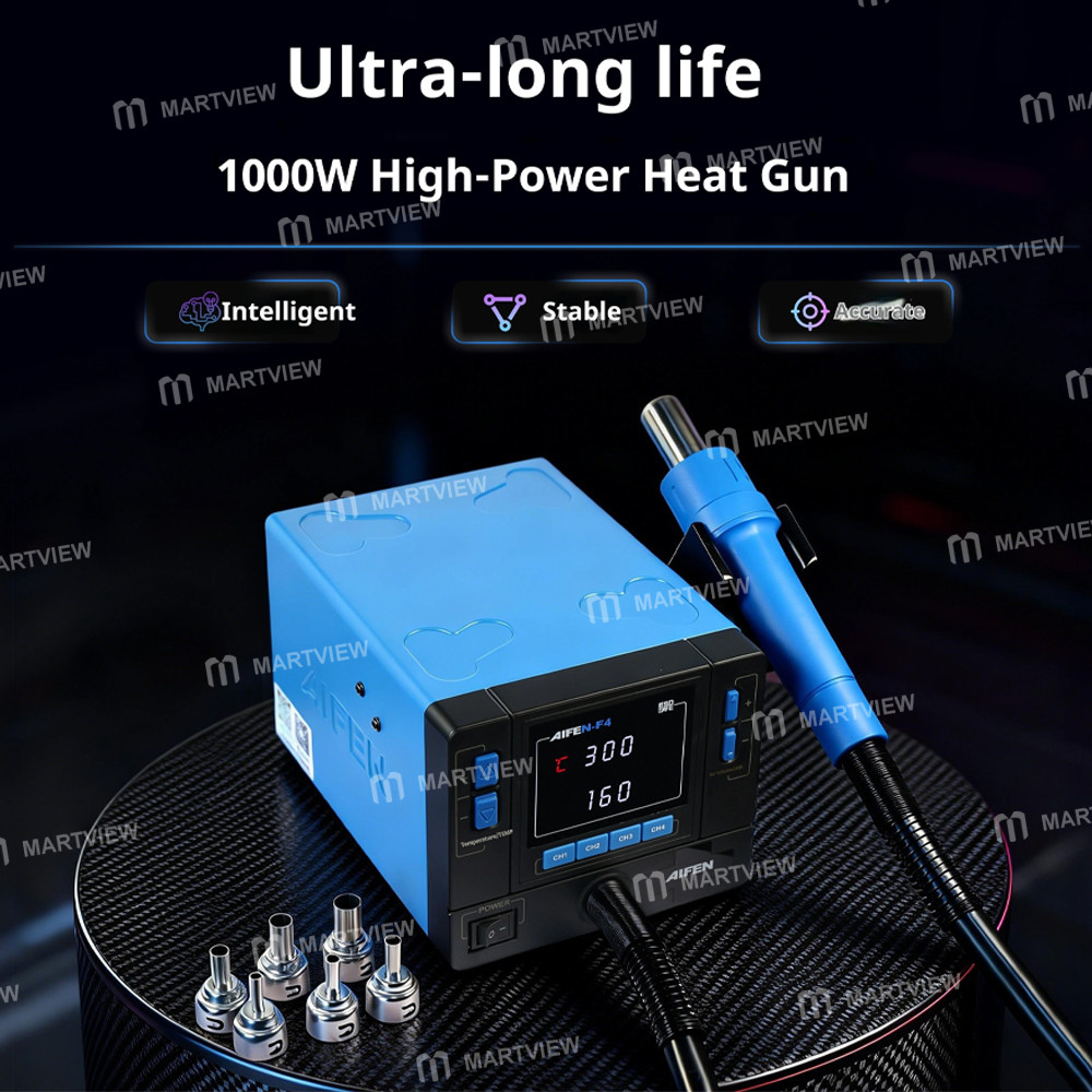 aifen f4-1000w-professional-digital-adjustable-temperature-hot-air-gun-desoldering-rework-station-12