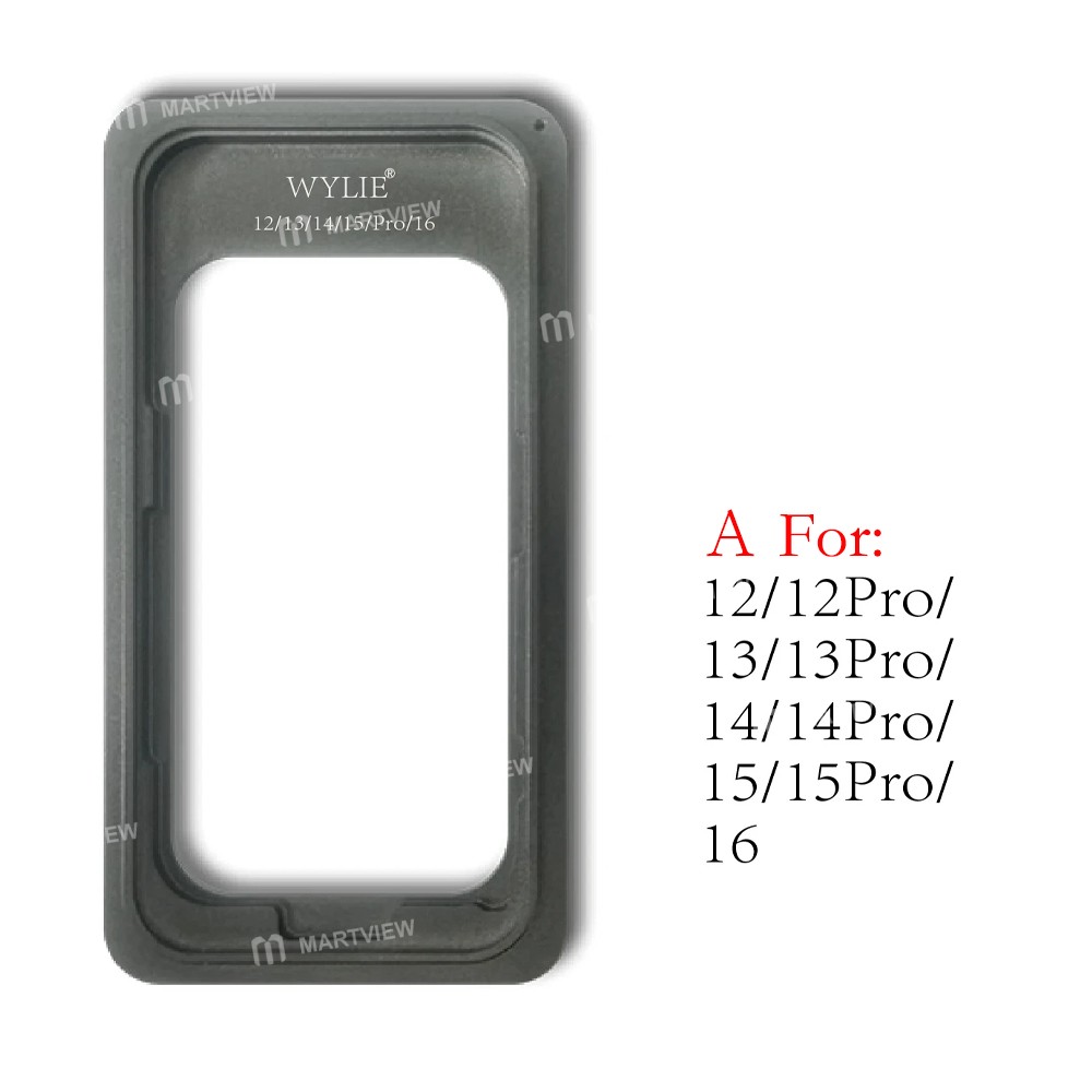 wylie ip-series-magnetic-screen-positioning-mold-for-iphone-12-to-16pro-max-2