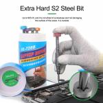 Relife RL-728B Strong Magnetic Adsorption S2 Bits Screwdriver Set for Laptop Motherboard Repair